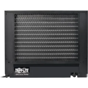 Black rack-mounted air conditioning unit in 8U chassis