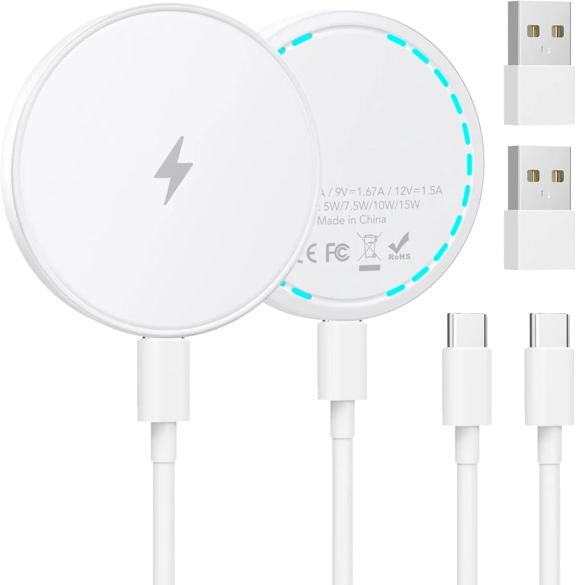 Luisport Luisport 15W MagSafe 2 Pack 4.2ft Type C Cable — product photo