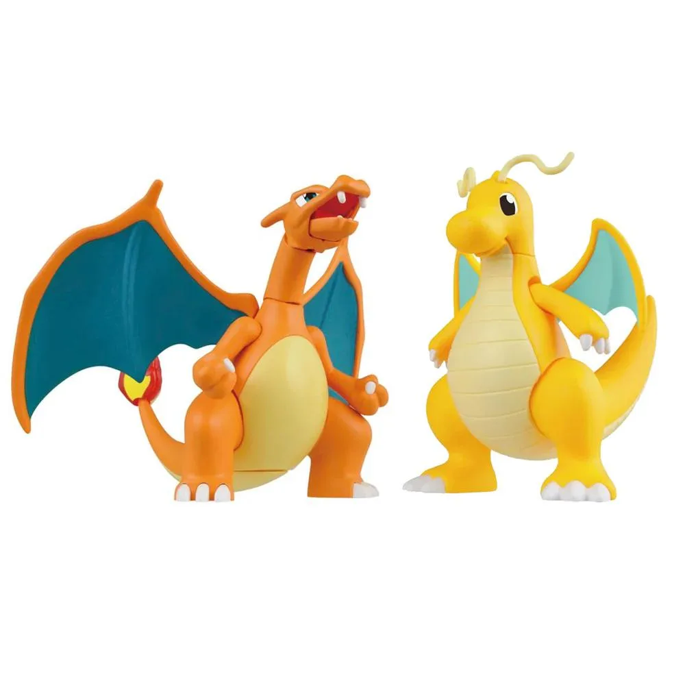 Bandai Bandai Charizard &amp; Dragonite Model Kit 3.54 in — product photo