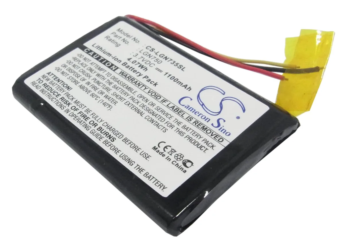 Cameron & Co Cameron & Co DS-CS-LGN735SL GPS accessory Li-ion 3.7V 1100mAh Black — product photo
