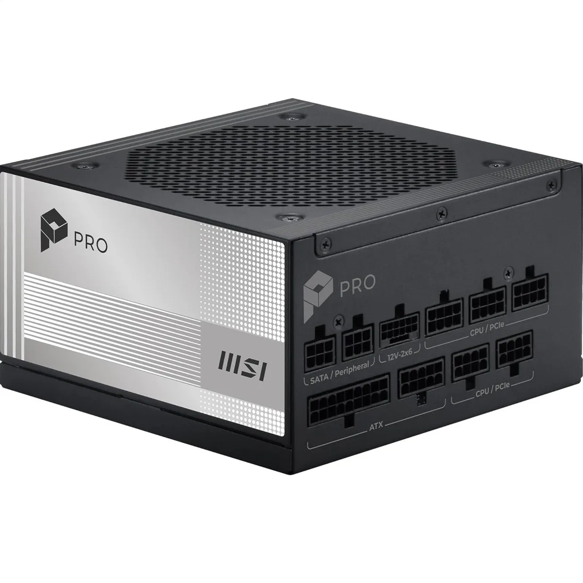 MSI MSI PRO A1000PL PCIE5 1000W Power Supply — product photo
