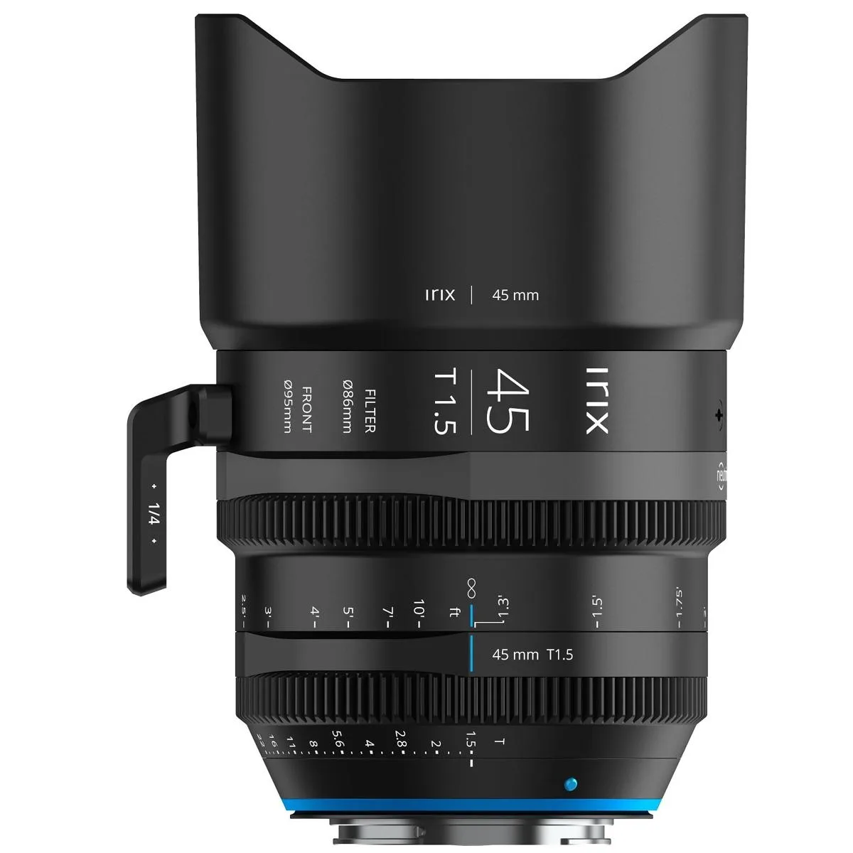 Irix Irix 45mm T1.5 Cine Lens Canon EF Feet Markings — product photo