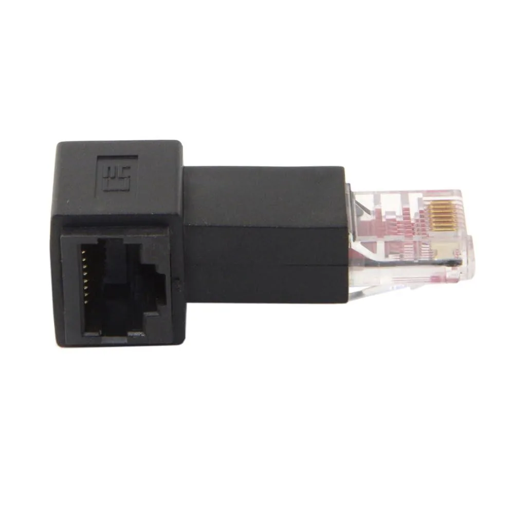 Fervit Fervit 90 Degree 8P8C Cat 5e Male to Female Network Connector — product photo