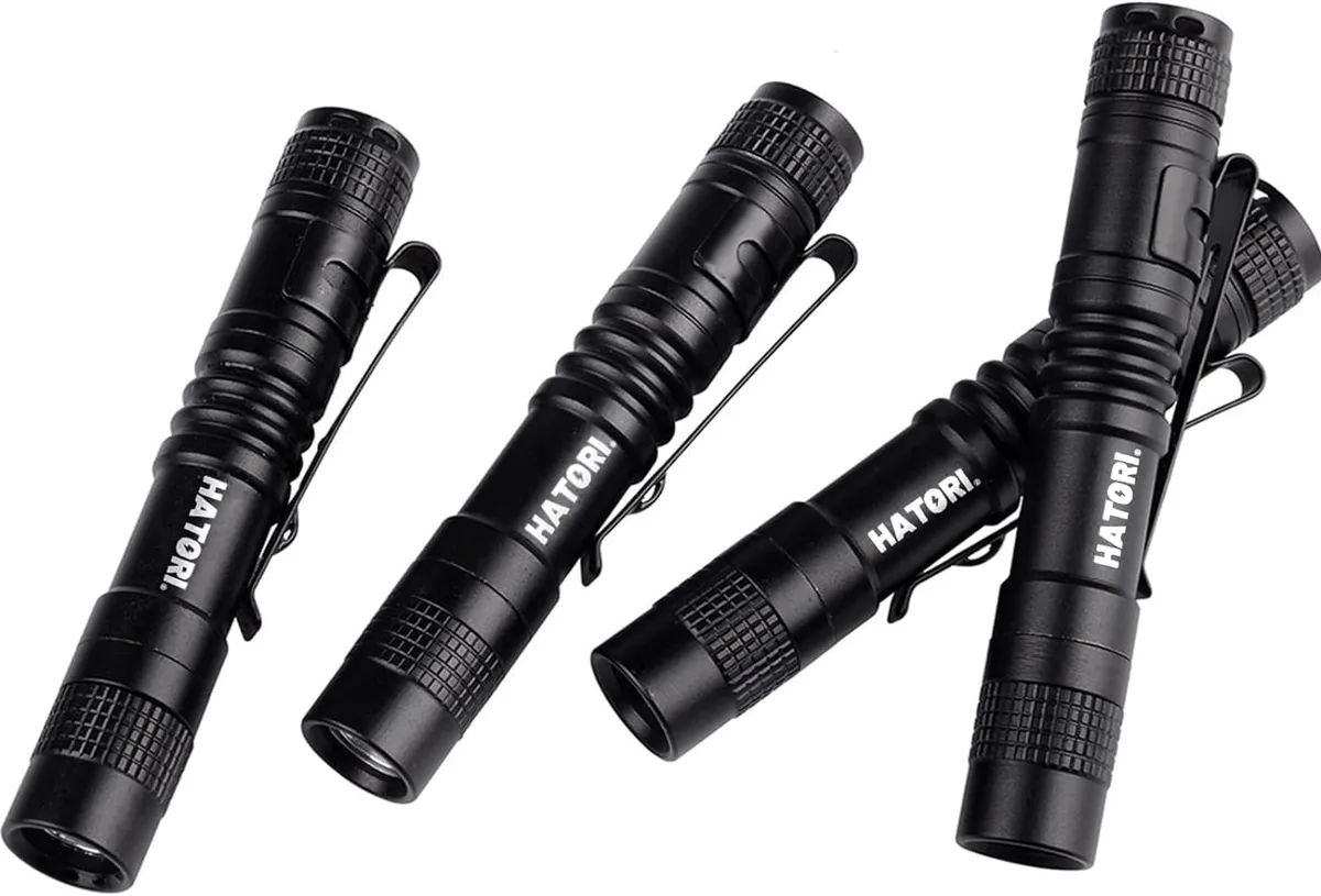 lelisten lelisten LED Mini Flashlight 4 Pack 3.55 Inch 150 Lumens — product photo