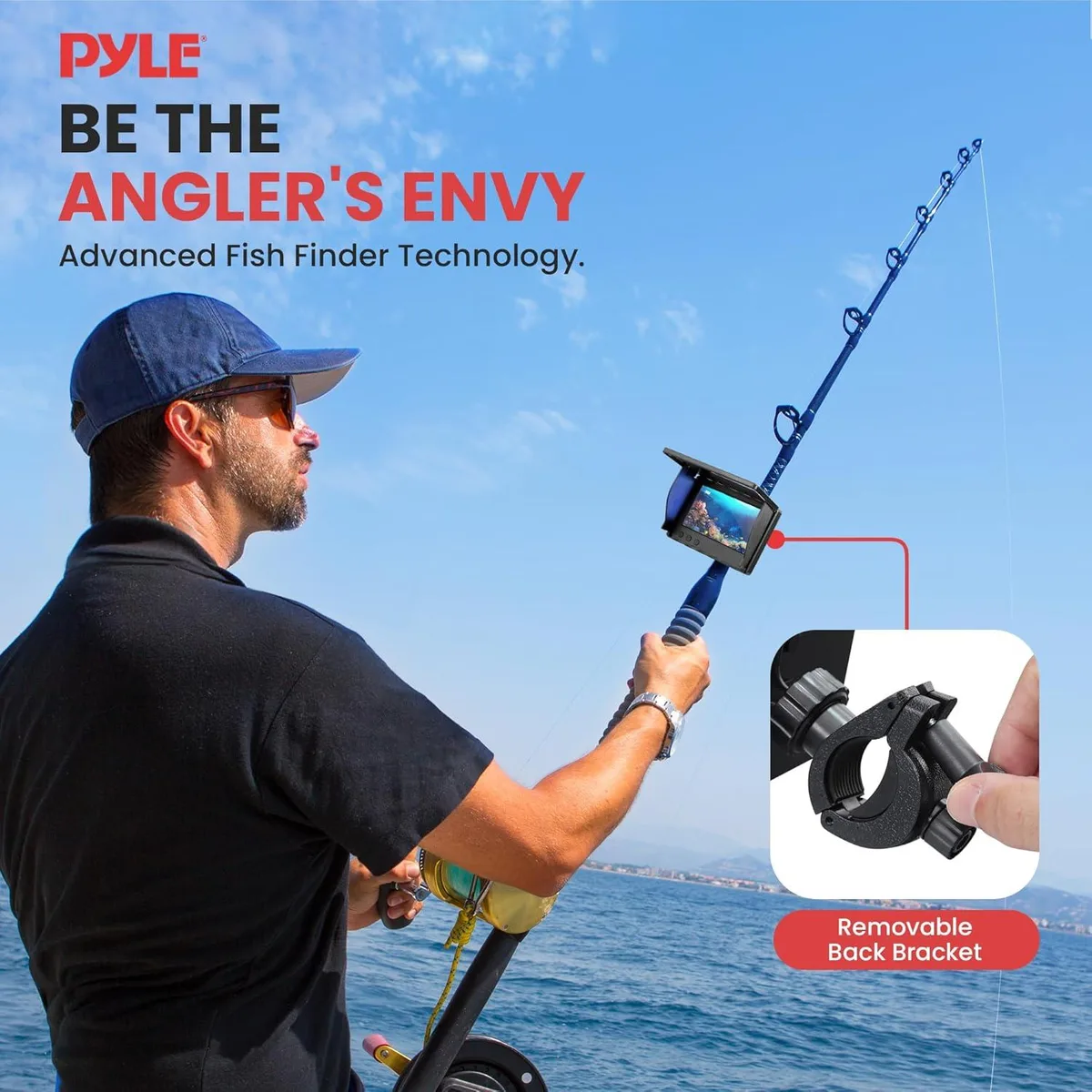Pyle Pyle PLMRCT43BK 4.3'' Underwater Camera 12 IR Lights — product photo