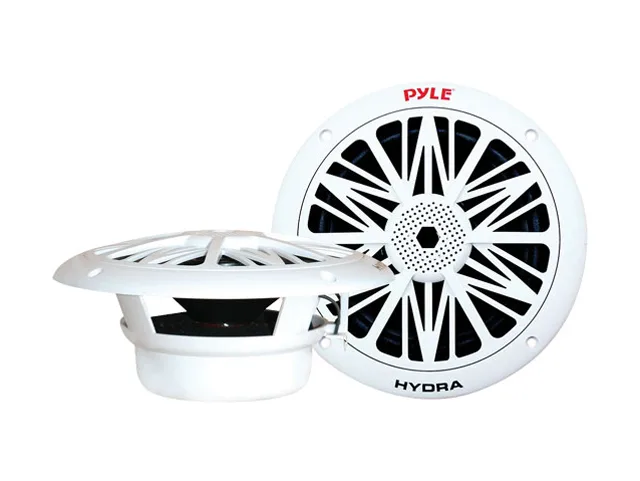 PYLE AUDIO PYLE AUDIO PLMR82 8" 300W 2-Way White Marine Car Speaker Pair — product photo