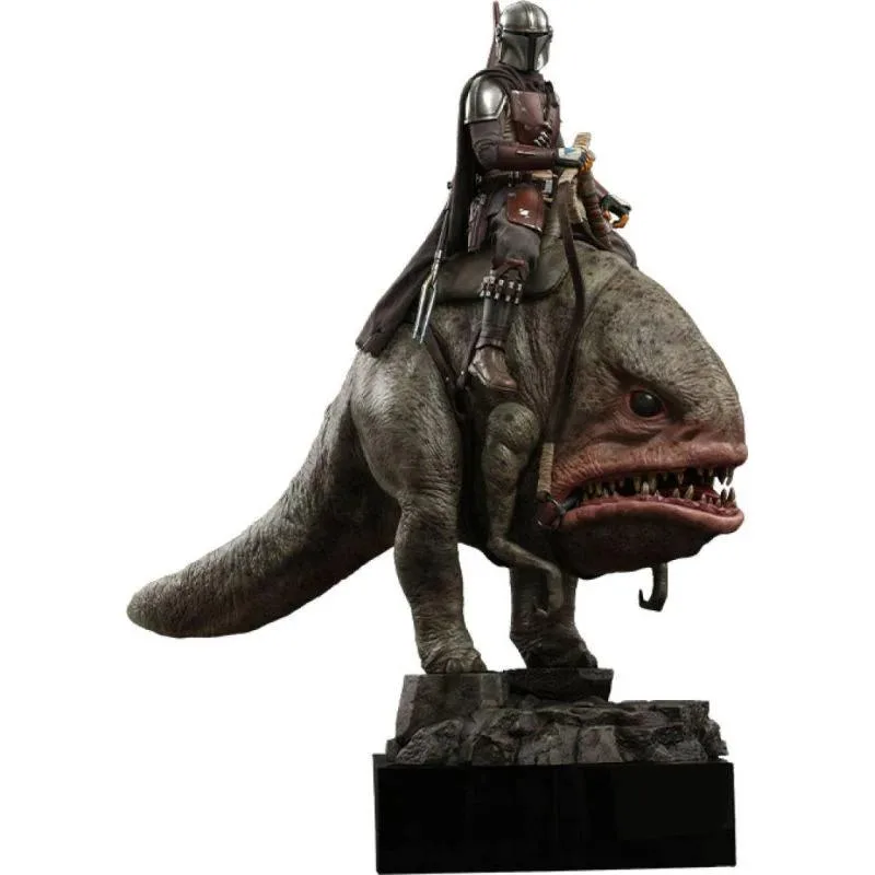 Hot Toys Hot Toys TMS046 Star Wars Mandalorian &amp; Blurrg 1/6 action figure set — product photo