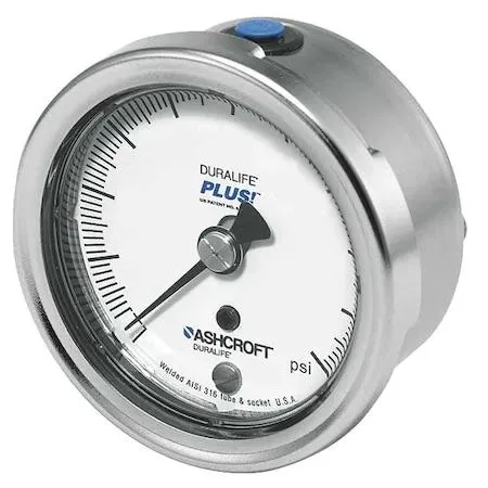 Ashcroft Ashcroft 251009SW02BX6B60 trap, 0-60 psi, 1/4 MNPT, 304 stainless — product photo