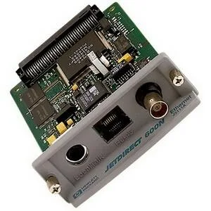 HP HP 600NProduct Jetdirect 600N EIO Print Server 10Base-T 1 RJ-45 — product photo