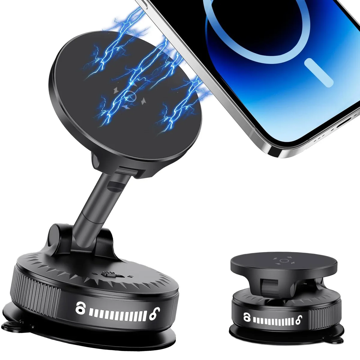 Car Phone Mount 108 LBS Suction 3600 gf Magnetic — product photo