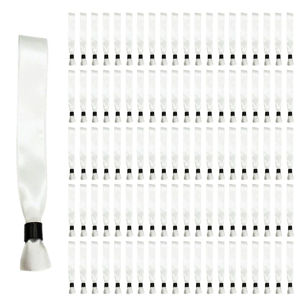 VIOKKO SH06-1 Bracelet 100 Pack White 13.78 x .59 inches — product photo