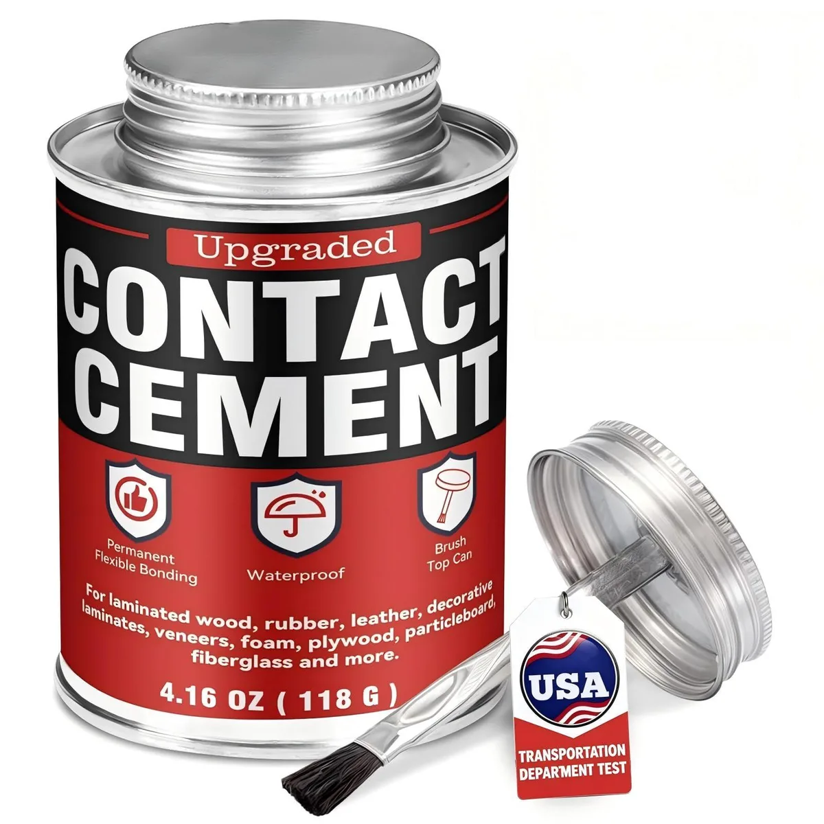 Nexkayee Contact Cement Adhesive 4.16 oz with Brush — product photo