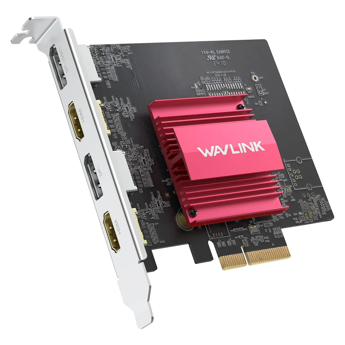Wavlink Wavlink WL-UG7500DH PCIe 3.0 video capturing device with 2 HDMI 2 DP — product photo