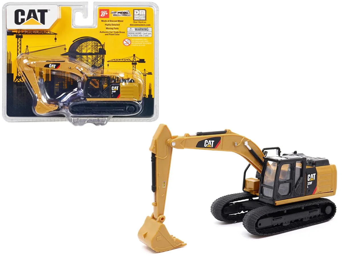 DieCast Masters DieCast Masters CAT 320F L Hydraulic Excavator 1/64 hobby collectible — product photo