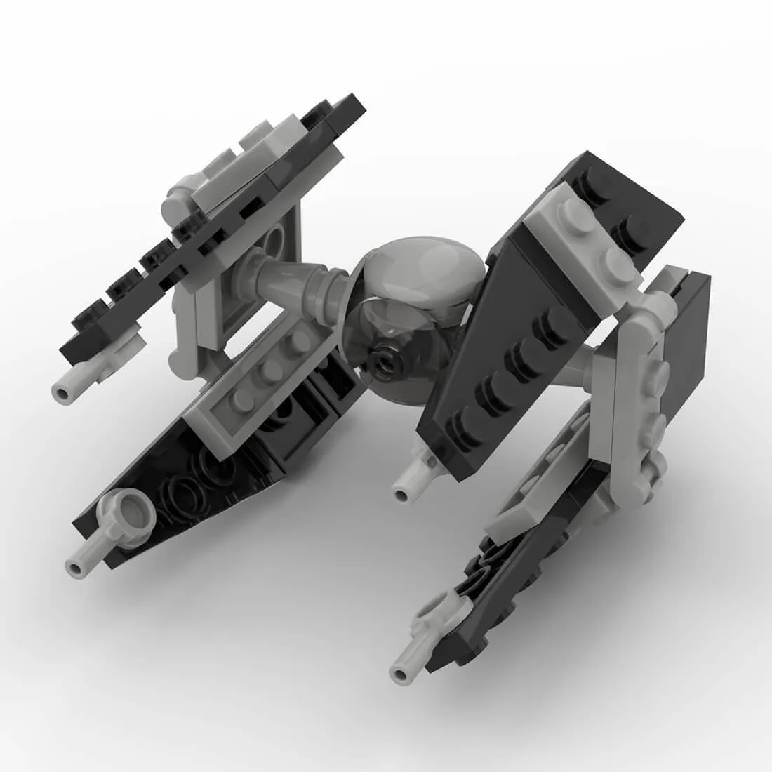ZITIANYOUBUILD ZITIANYOUBUILD MOC-106415 TIE Interceptor 52 Parts — product photo