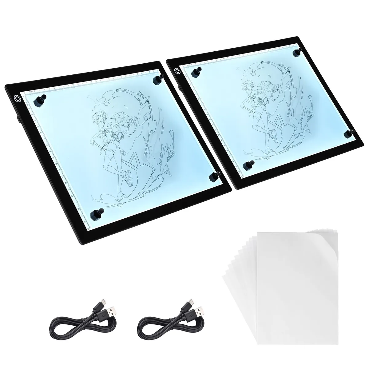 Yescom USA, Inc. Yescom USA, Inc. 14"x10" A4 LED Light Pad 2-Pack — product photo
