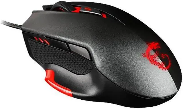 MSI MSI Interceptor DS300 S12-0401290-D22 8200 DPI wired laser gaming mouse — product photo