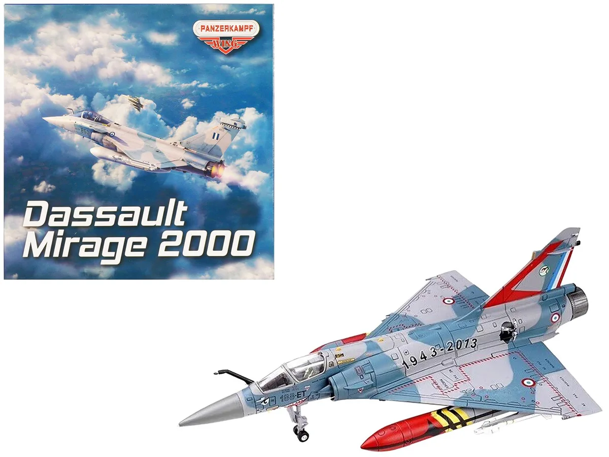 Panzerkampf Panzerkampf Mirage 2000-5F Corsica Squadron 70th 1/72 Diecast hobby collectible — product photo