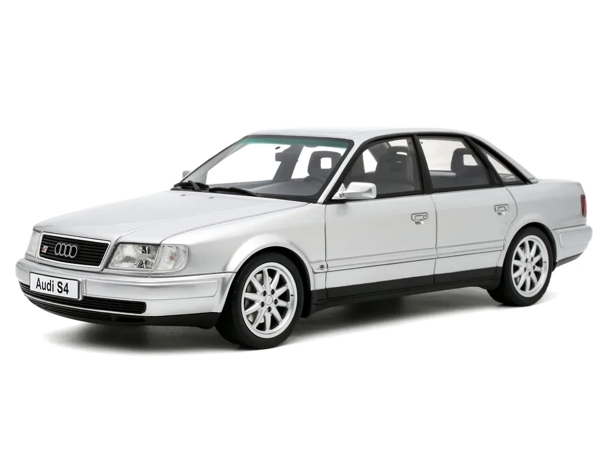 OttOmobile OttOmobile Audi S4 C4 4.2 V8 Crystal Silver Limited 2000 1/18 hobby collectible — product photo