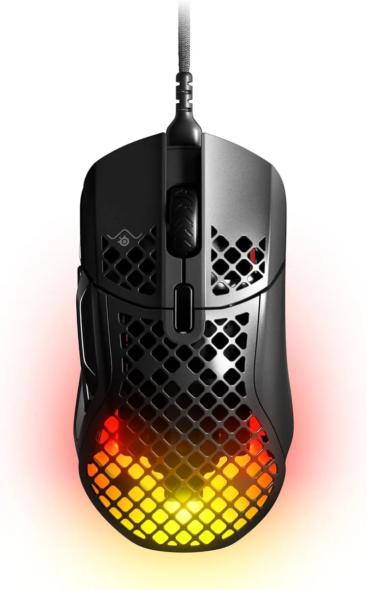 SteelSeries SteelSeries Aerox 5 Wired Black Gaming Mouse — product photo