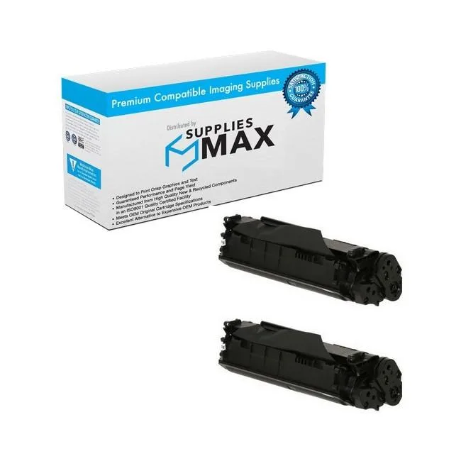 SuppliesMax SuppliesMax 2-pack toner cartridge Canon LBP-2900/3000 2000 pages — product photo