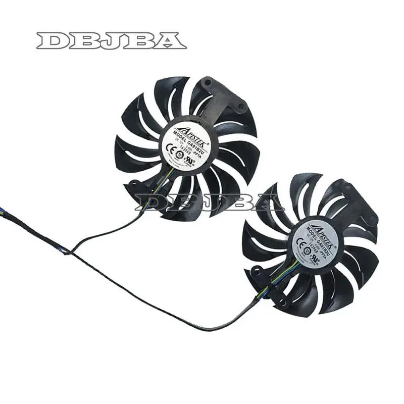 DBTLAP DBTLAP GA81B2U DC12V 0.38A RX 460 Fan DATALAND RX460 Graphics Card Cooler — product photo