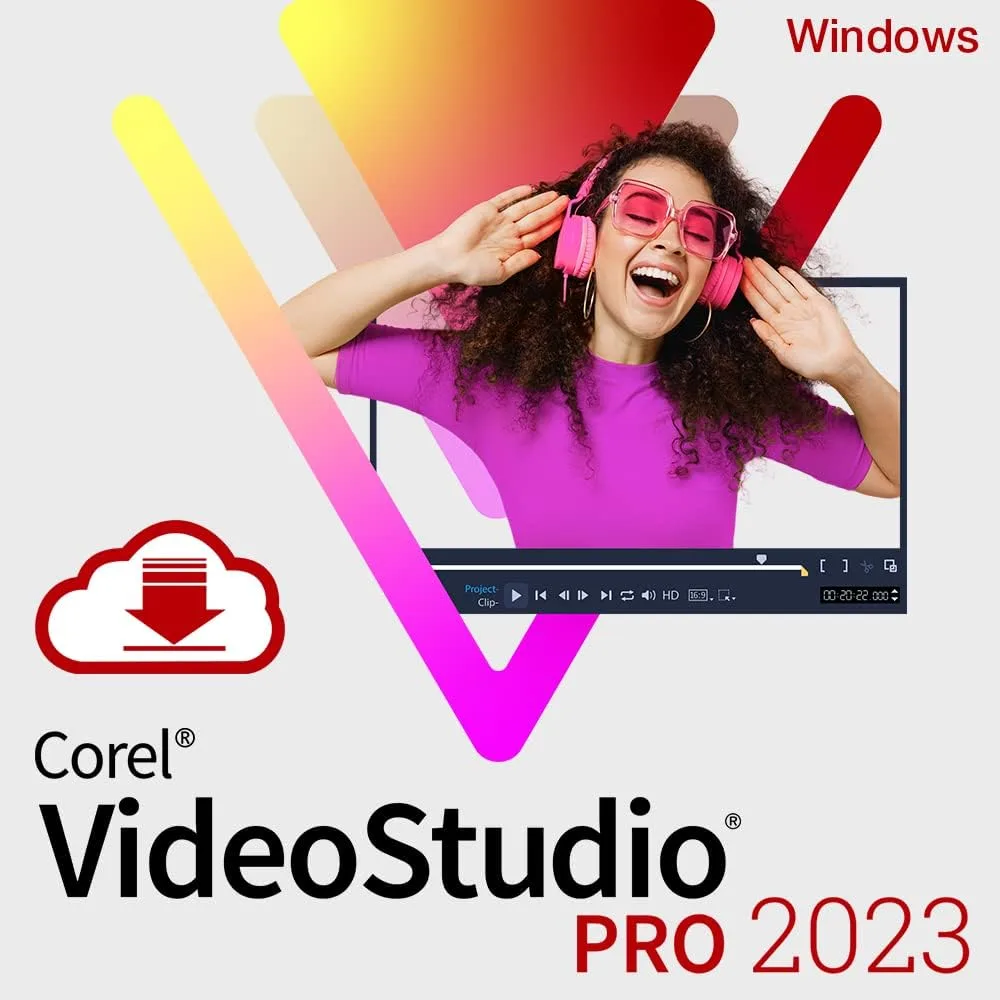 Corel Corel VideoStudio Pro 2023 ESDVS2023PRML design — product photo