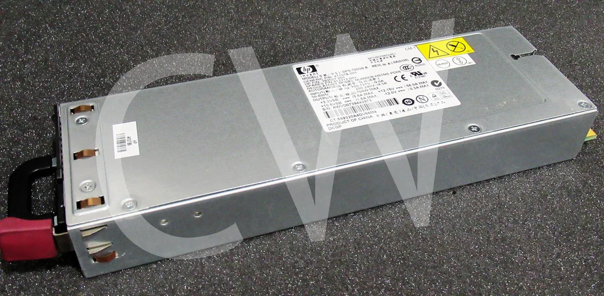 HP HP HSTNS-PD06 700-Watts server power supply for DL360 G5 — product photo