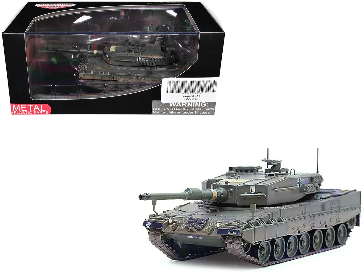 Panzerkampf Panzerkampf Leopard 2A4 w/Snorkel Green Camouflage 1/72 Diecast — product photo