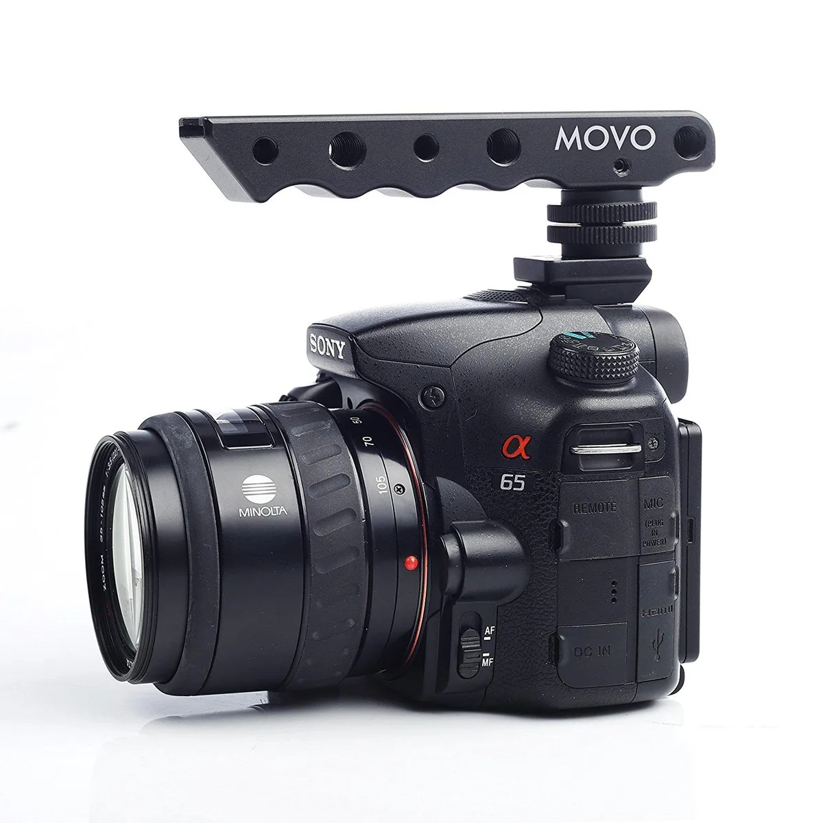 Movo Movo SVH6-SY Video Stabilizing Top Handle Cold Shoe Extender Sony Alpha — product photo