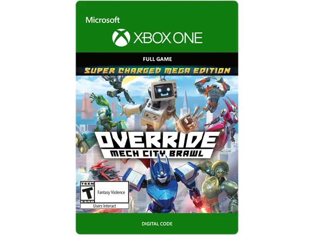Maximum Games Maximum Games Override Mech City Brawl Super Charged Mega Edition G3Q-00629 downloadable game — product photo
