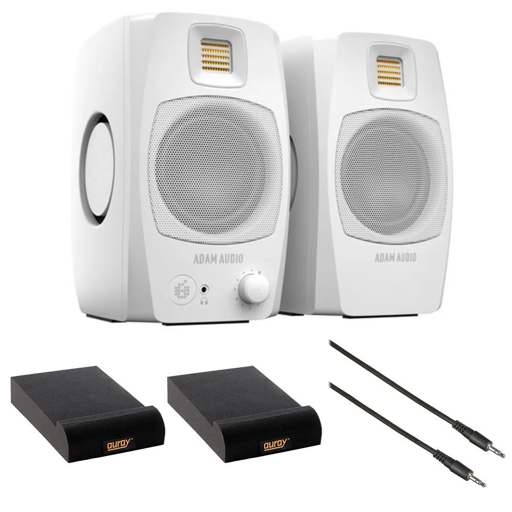 Adam Audio Adam Audio D3V White Active Desktop Monitoring System speaker — product photo