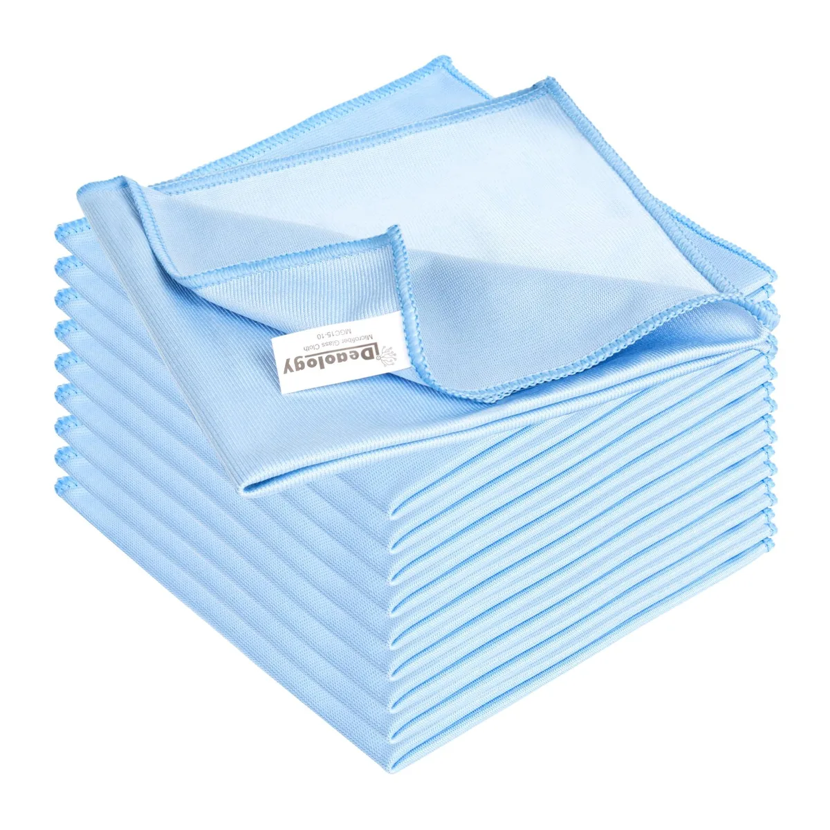  XL Streak Free Premium Microfiber Glass Cleaning Cloth 10 Pack 16 Inch exterior care — product photo