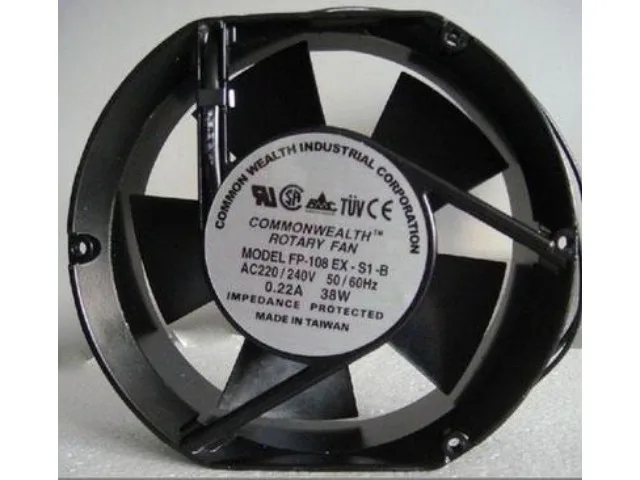 Fans Fans FP-108 172x150x51mm 38W 2700-3100RPM 5.37/6.88M3/min case fan — product photo