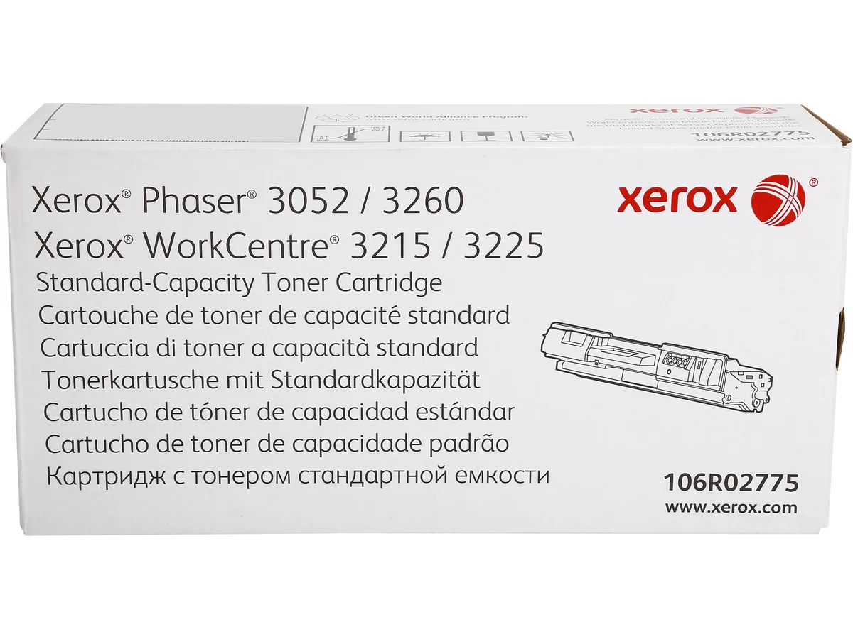 XEROX Xerox 106R02775 cartridge black toner cartridges (genuine brands) — product photo