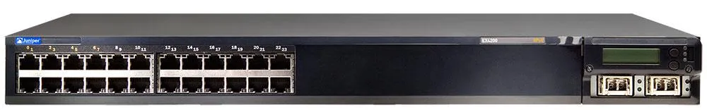 HPE Juniper Networking HPE Juniper Networking EX4200-24F 24-port 100/1000BASE-X SFP network switch — product photo
