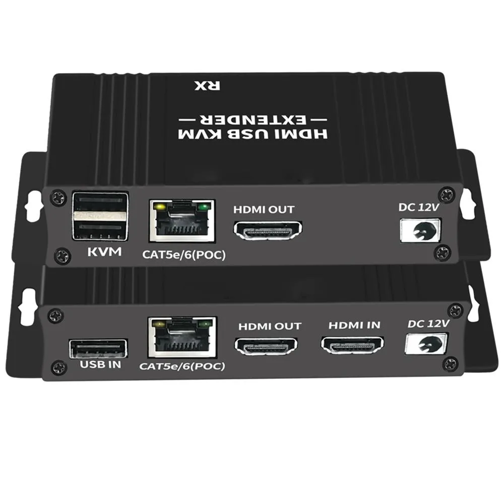 ESTONE ESTONE OZD5D6 HDMI KVM Extender 1920x1080 60Hz 60m POC Loop Out — product photo