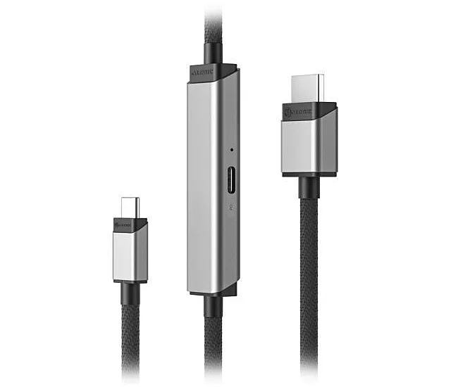 ALOGIC ALOGIC ULCHDPD01-SGR USB-C to HDMI cable 1m 100W PD — product photo