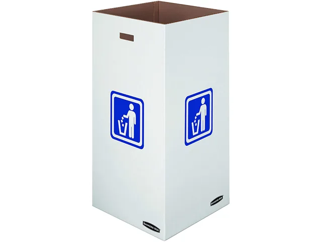 FELLOWES FELLOWES 7320201 Shredder Supply 50Gal 36x18x18 10CT White — product photo