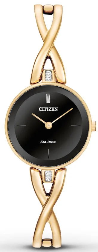 Citizen Citizen Eco-Drive Silhouette Gold-Tone Ladies Watch 23 mm — product photo