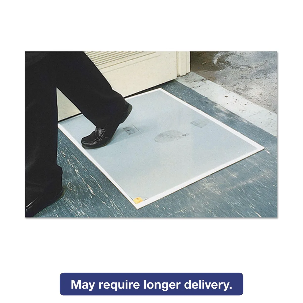 Rectangular gray refill pad with 60 antimicrobial sheets, 30 by 24 inches