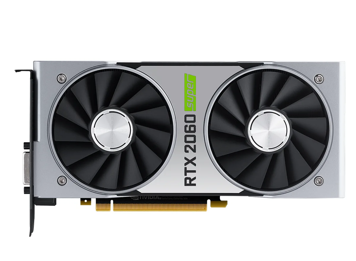 NVIDIA NVIDIA 900-1G160-2565-000 GeForce RTX 2060 Super Founders Edition 8GB GDDR6 graphics card — product photo