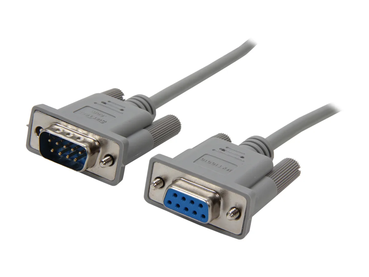 STARTECH STARTECH MXT10010 10 ft serial cable DB9 M/F — product photo