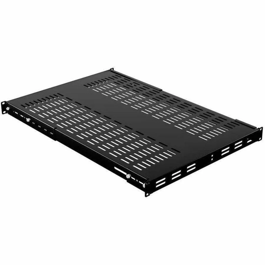 IOGEAR IOGEAR 1U Vented Fixed Rack Shelf Adjustable Depth 12 pcs — product photo