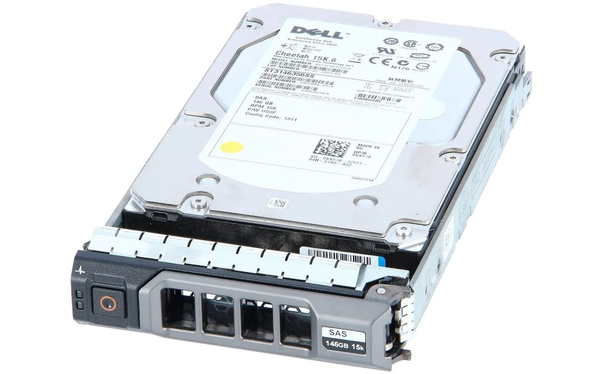 DELL DELL XX518 Cheetah 15K.5 146GB 15000 RPM SAS 3.5in — product photo