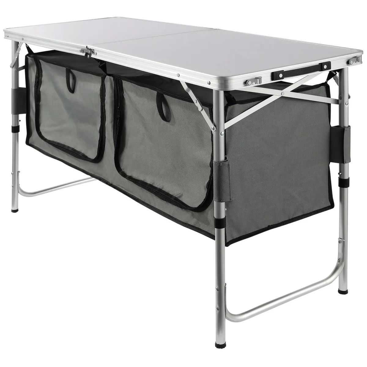 VEVOR VEVOR Folding Camping Table 120x47 cm MDF 3 Heights Carrying Bag — product photo
