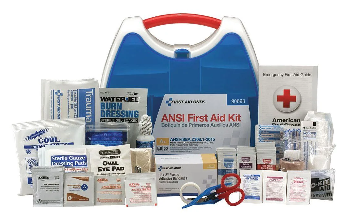 Acme United Acme United 90698 First Aid Kit 50 Person 238 Piece Plastic Case — product photo