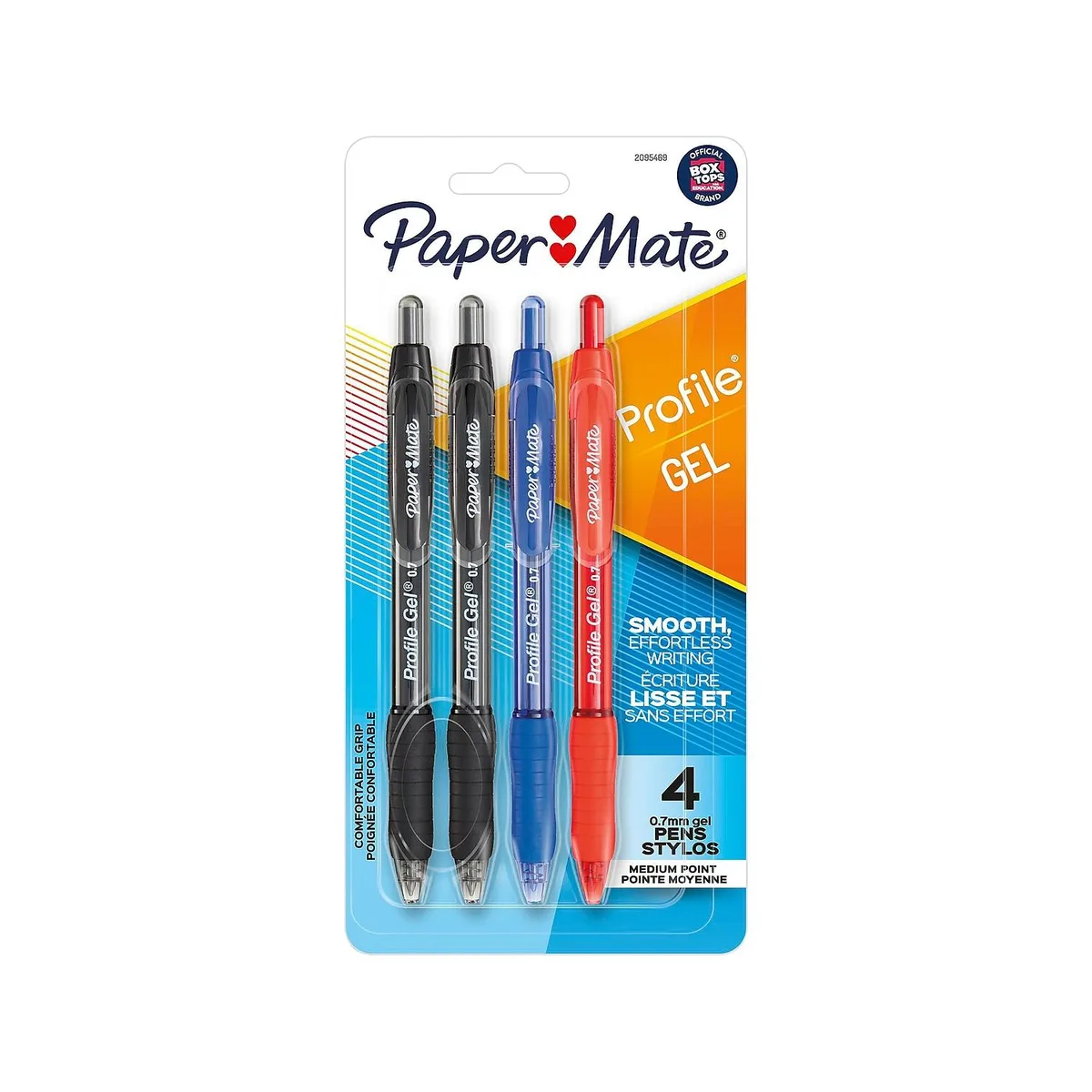 Sanford Sanford 2095469 Paper Mate Profile Retractable Gel Pen 0.7mm 4 Pack — product photo