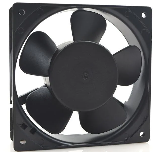 Fans Fans 8038 230V 14/12W 8cm aluminium frame case fan — product photo
