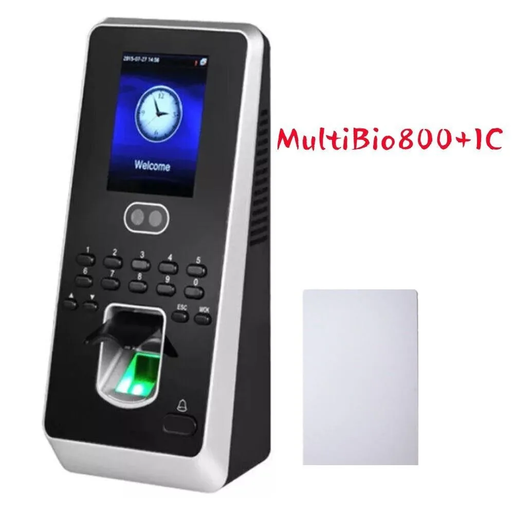ZKTECO ZKTECO MultiBio800+IC Face Fingerprint Time Attendance Access Control Terminal — product photo